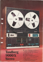 Tandberg 9000-X - Brochure